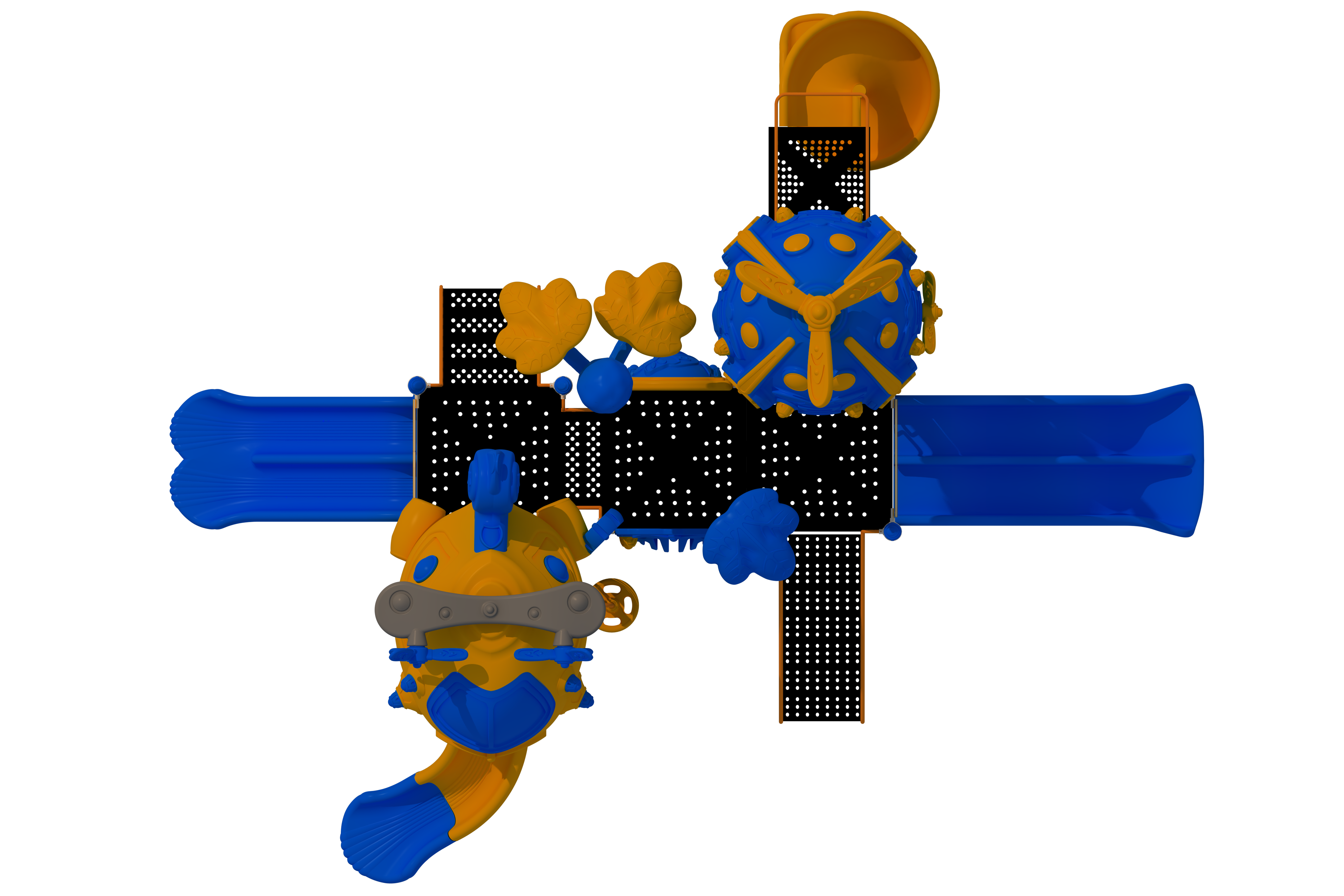 Helikopter Seri Oyun Grubu G-700 PRK-701 | Temalı Metal Oyun Grupları | Erse Kent Mobilyaları